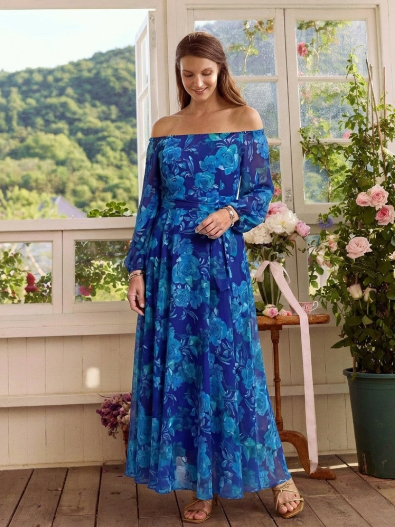 Stella | Floral Maxi Dress