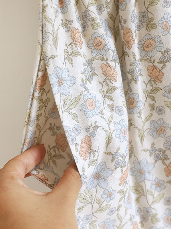 Cottage Style Floral Pajama Set