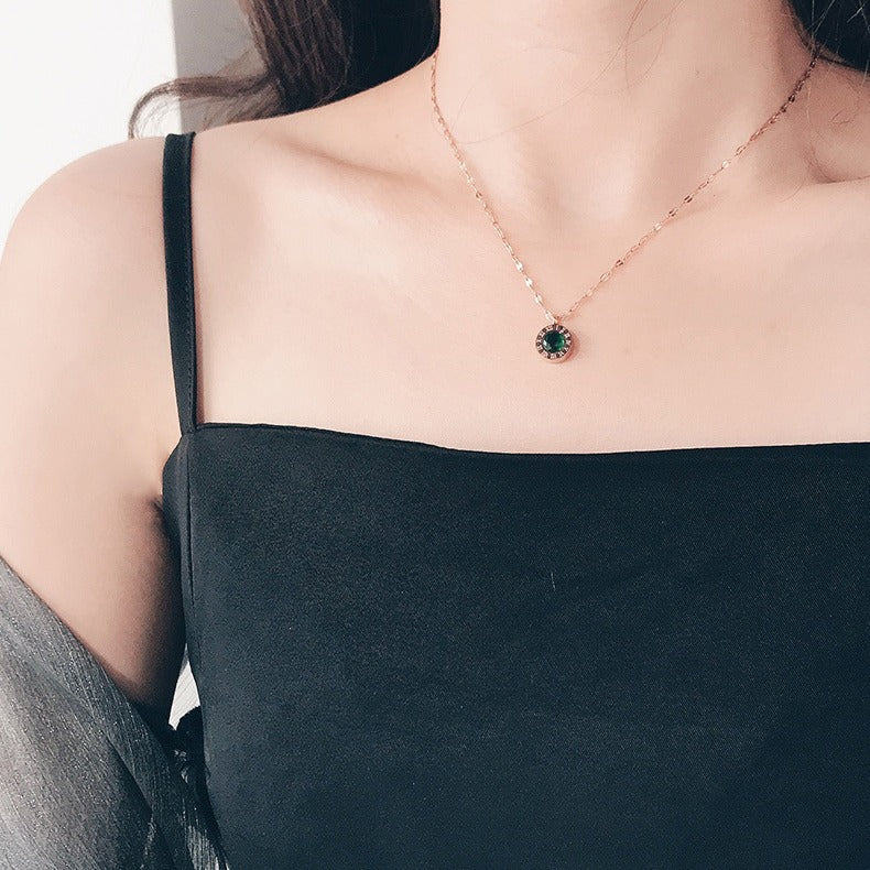 Dial Necklace | Gold