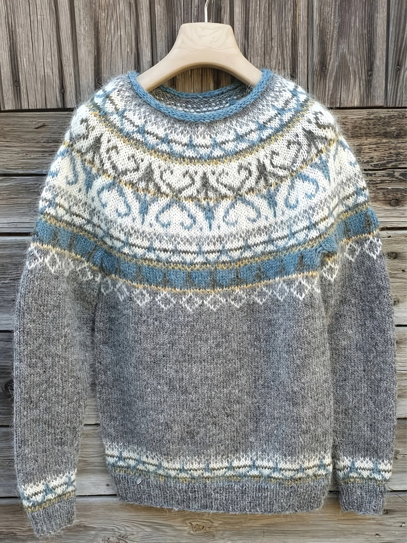 Elina – Cozy Sweater with Soft Winter Accents