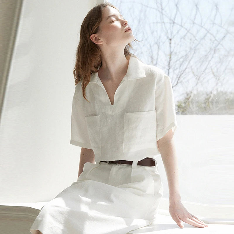 Myla | Linen Blouse