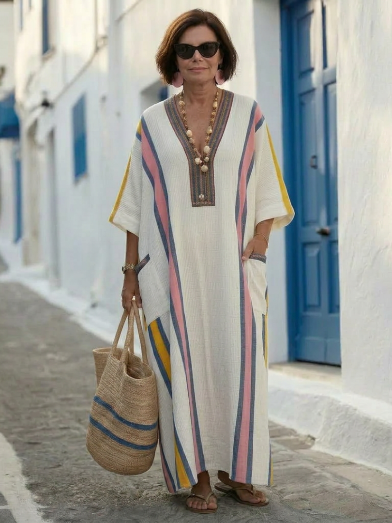 Noemi | V-Neck Maxi Dress