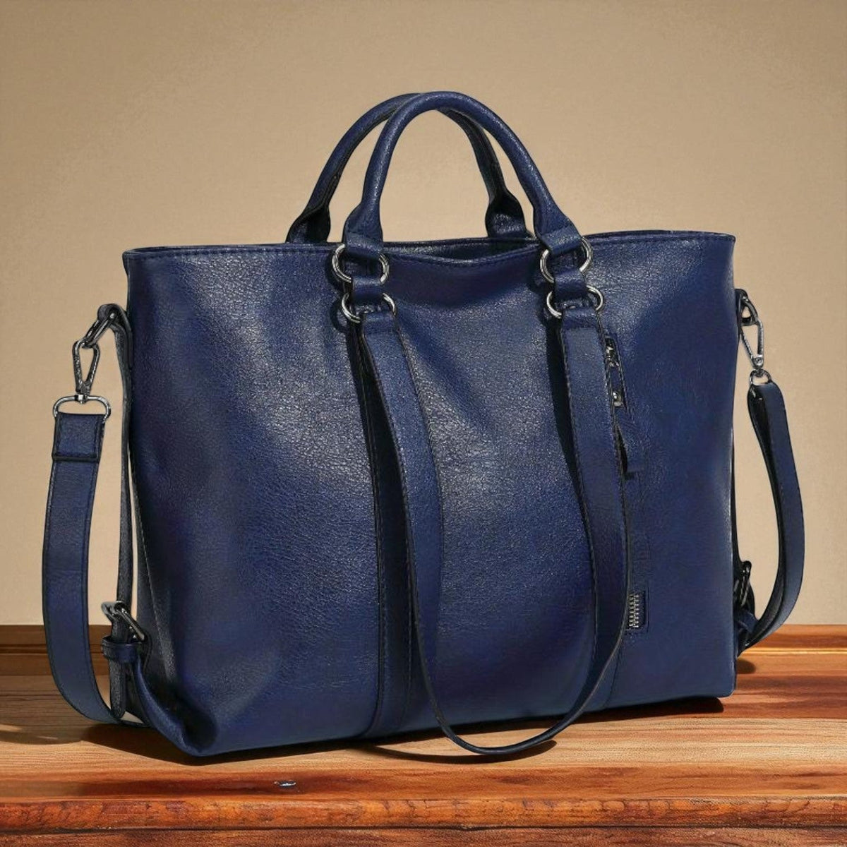 Charlotte Vintage Tote Bag | Timeless Elegance