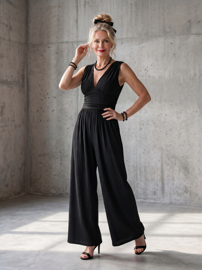 Vincenza | Tailored Wide-Leg Suit