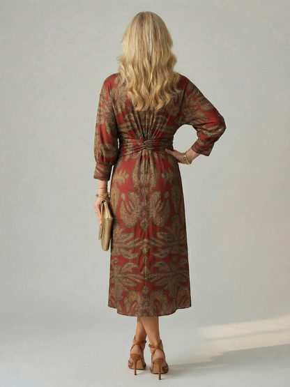 Lune | Wrap Midi Dress