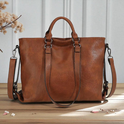 Charlotte Vintage Tote Bag | Timeless Elegance