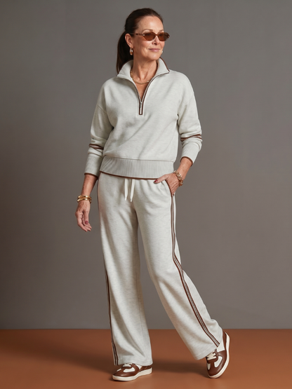 Regen | Striped Two-Piece Set