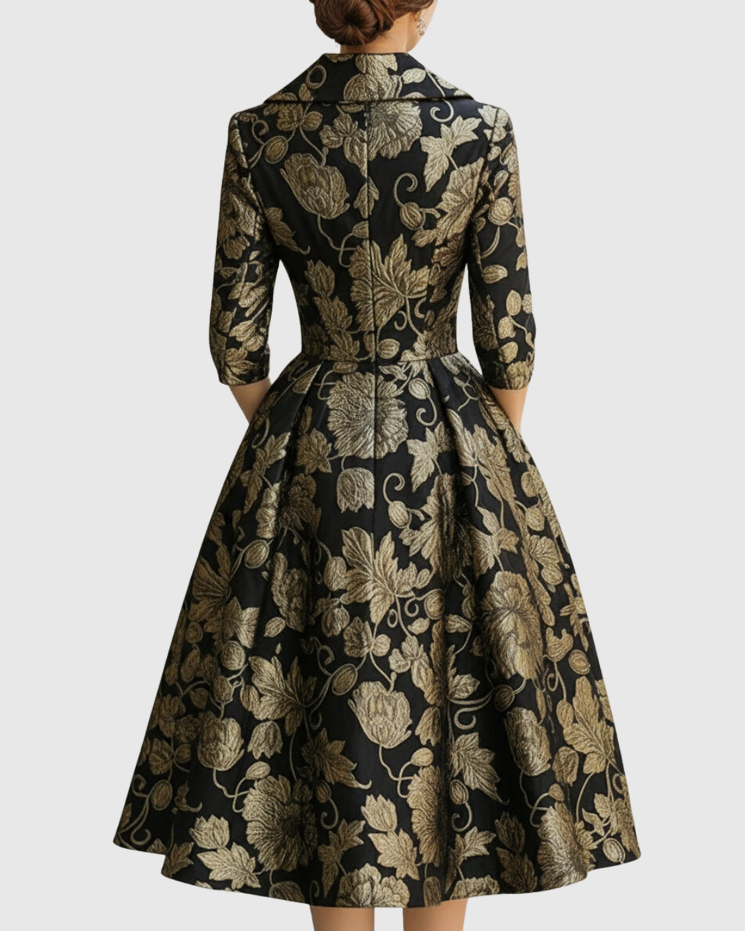 Riley | Floral Midi Dress