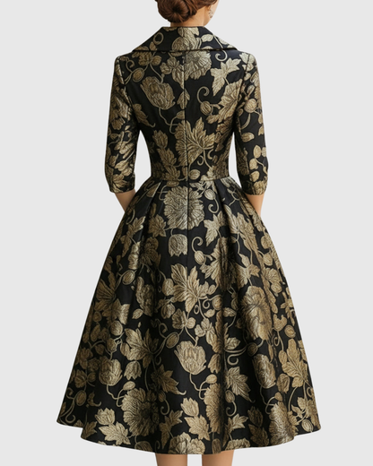 Riley | Floral Midi Dress