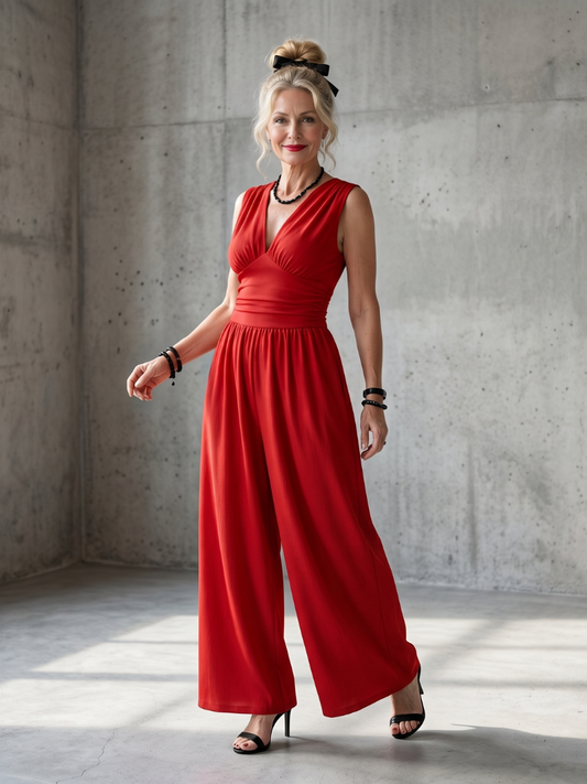 Vincenza | Tailored Wide-Leg Suit