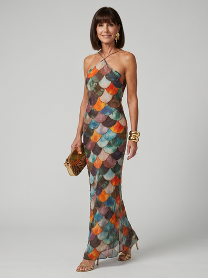 Larkin | Printed Maxi Dress
