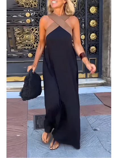Esther | Halter Maxi Dress