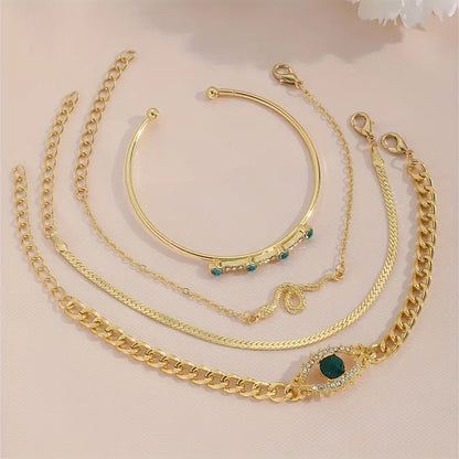Serpentina Veyra Bracelet Set | Gold