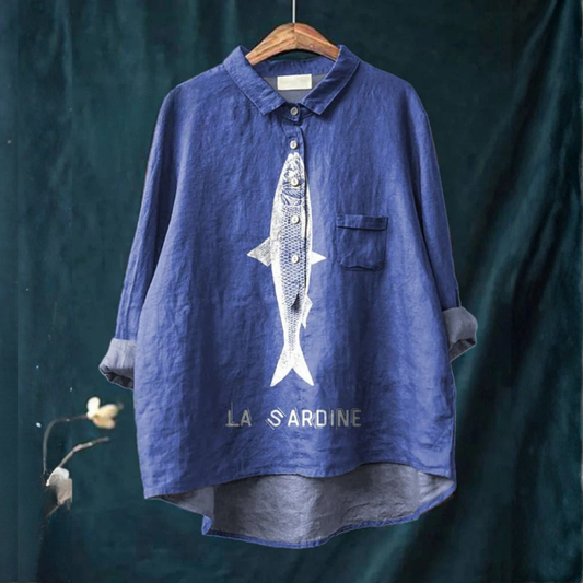 Lily | Sardine Pattern Tee