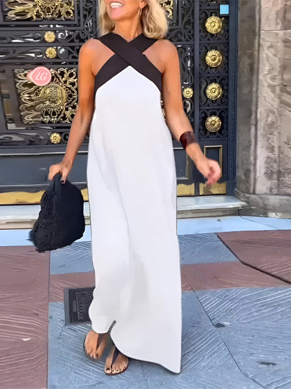 Esther | Halter Maxi Dress