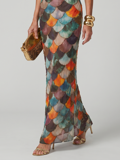 Larkin | Printed Maxi Dress