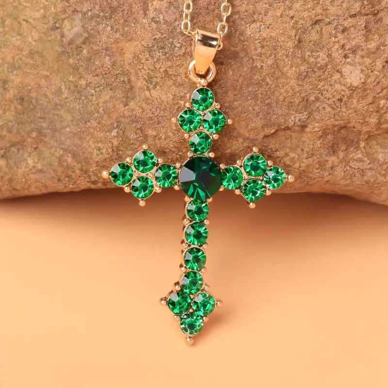 Vienne Croix heart Necklace | Gold