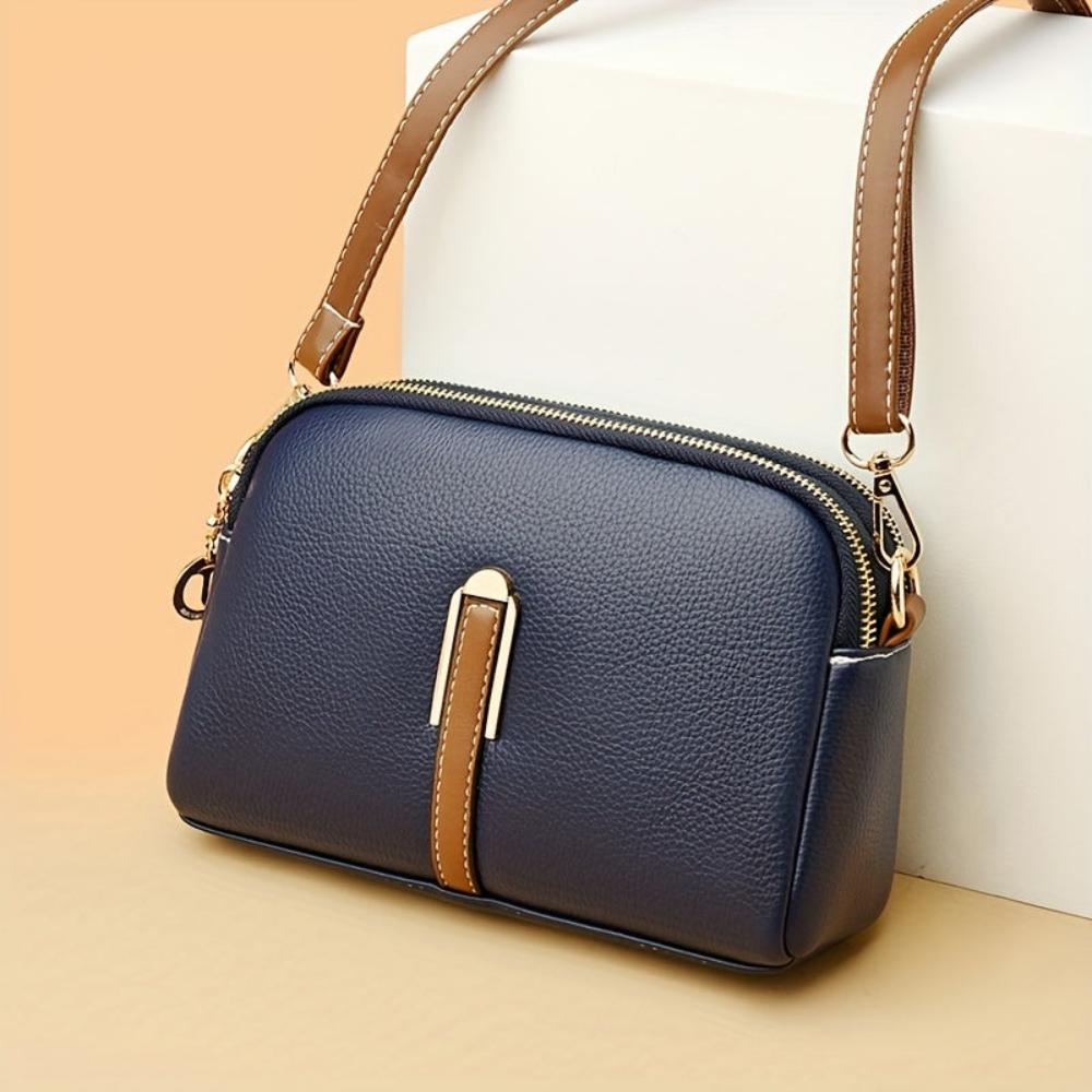 Colorful Mila Lychee Shoulder Bag