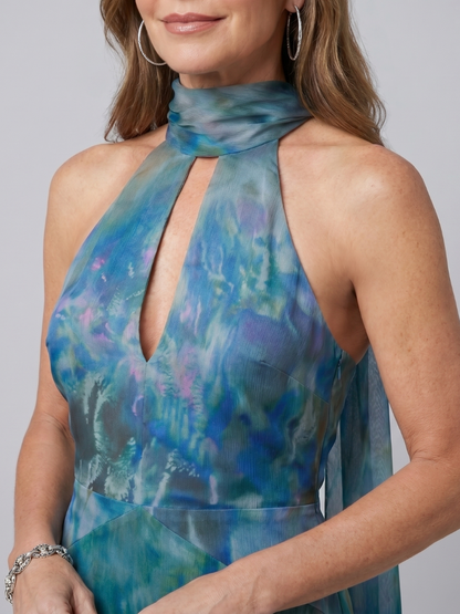 Juniper | Halter Maxi Sleeveless Dress