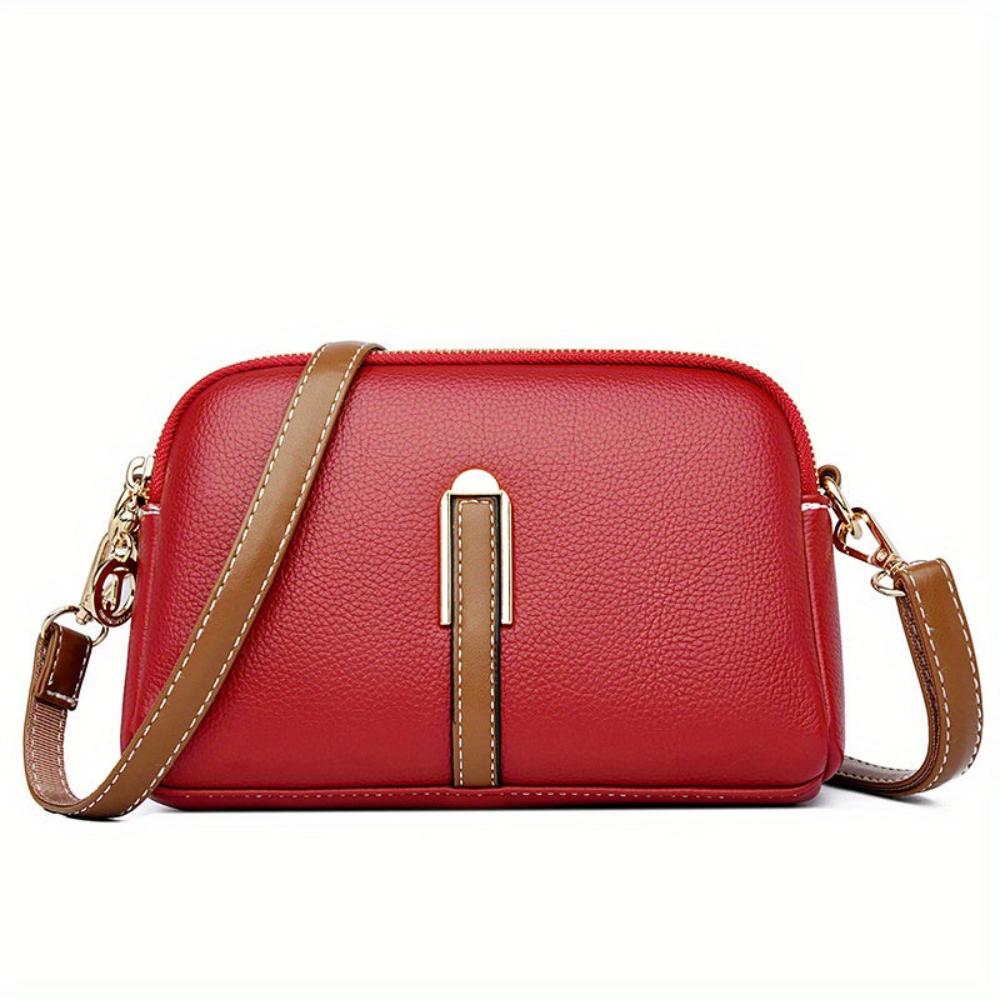 Colorful Mila Lychee Shoulder Bag