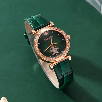 Vendetta Timecourt Jewelry Set | Gold