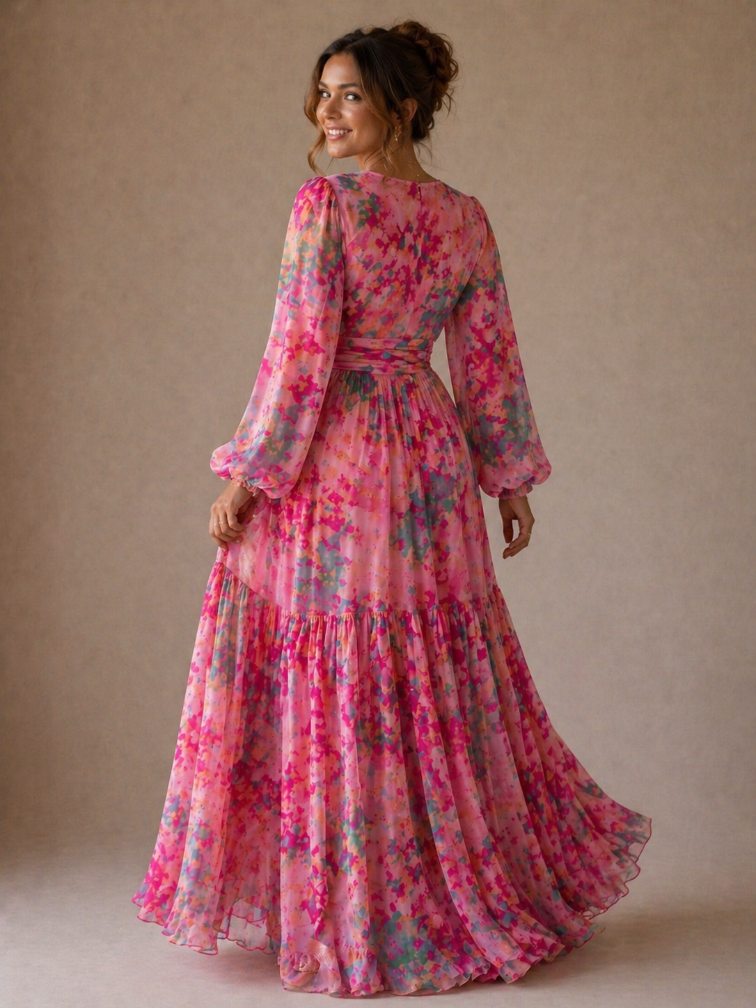 Stella | Floral Wrap Dress