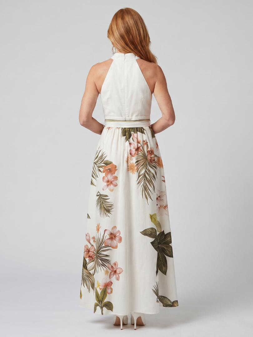 Wiese | Halter Maxi Dress