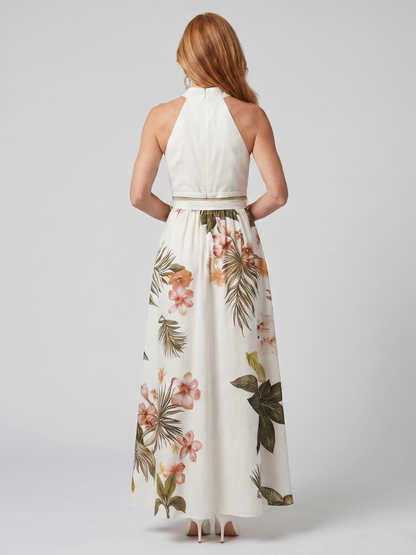 Wiese | Halter Maxi Dress