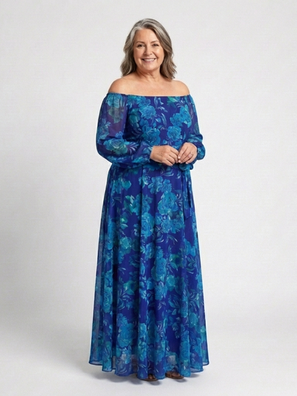 Stella | Floral Maxi Dress