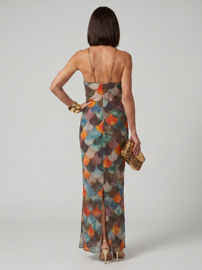 Larkin | Printed Maxi Dress