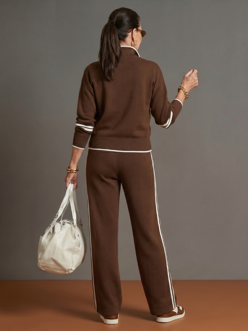 Regen | Striped Two-Piece Set
