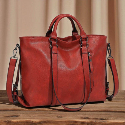 Charlotte Vintage Tote Bag | Timeless Elegance