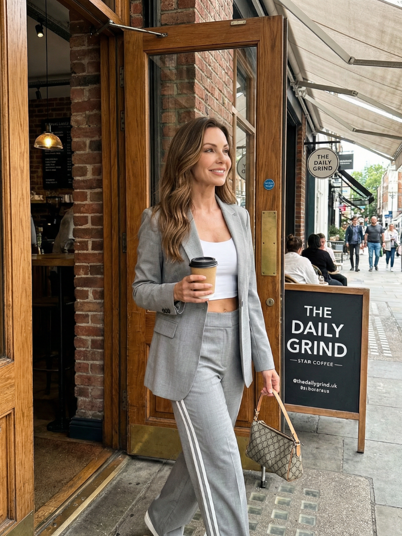 Striped Two-Piece Set