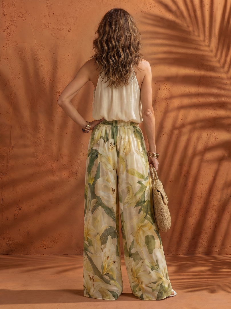 Solange | Floral Two-Piece Set