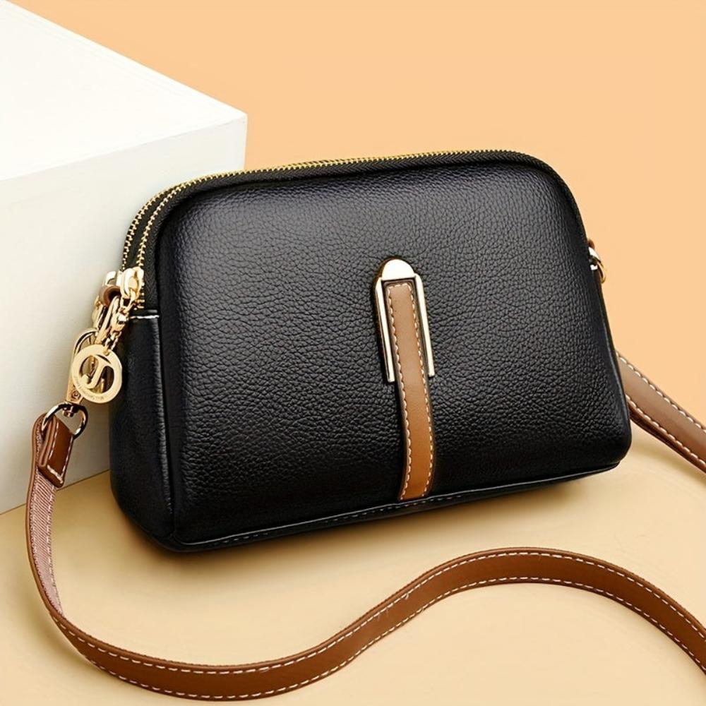 Colorful Mila Lychee Shoulder Bag