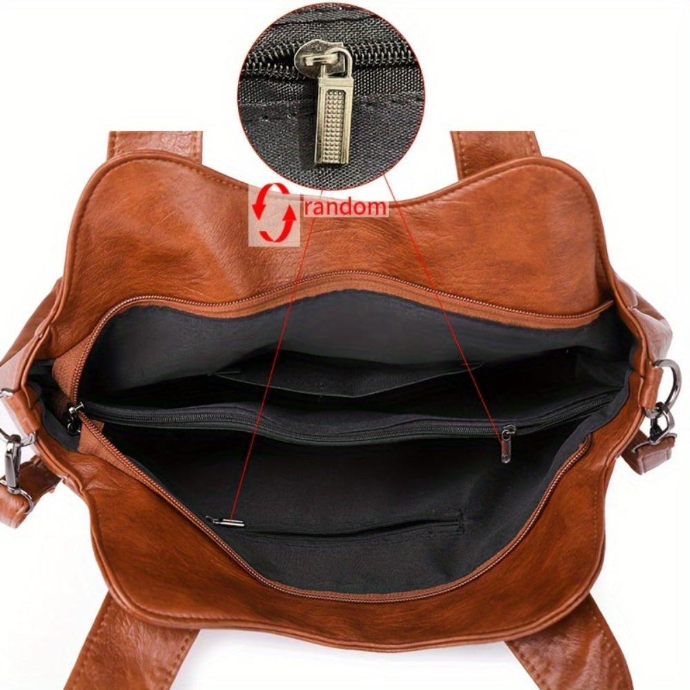 Vintage-Inspired Document Handbag