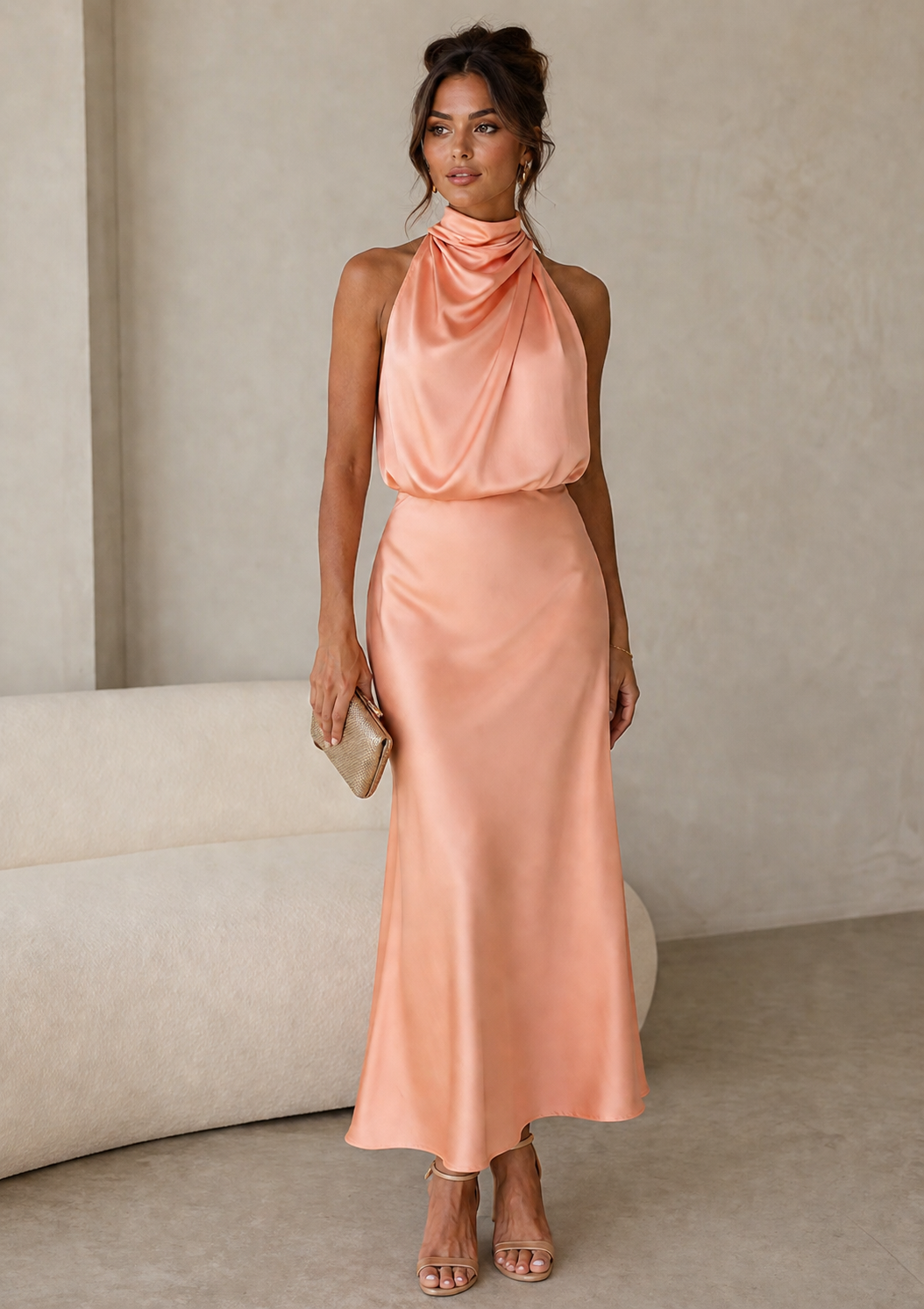 Stella | Draped Dress