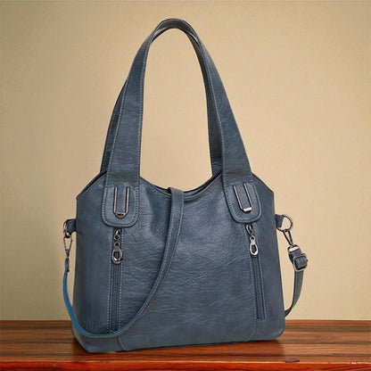 Vintage-Inspired Document Handbag