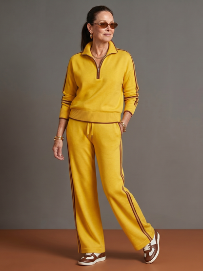 Regen | Striped Two-Piece Set