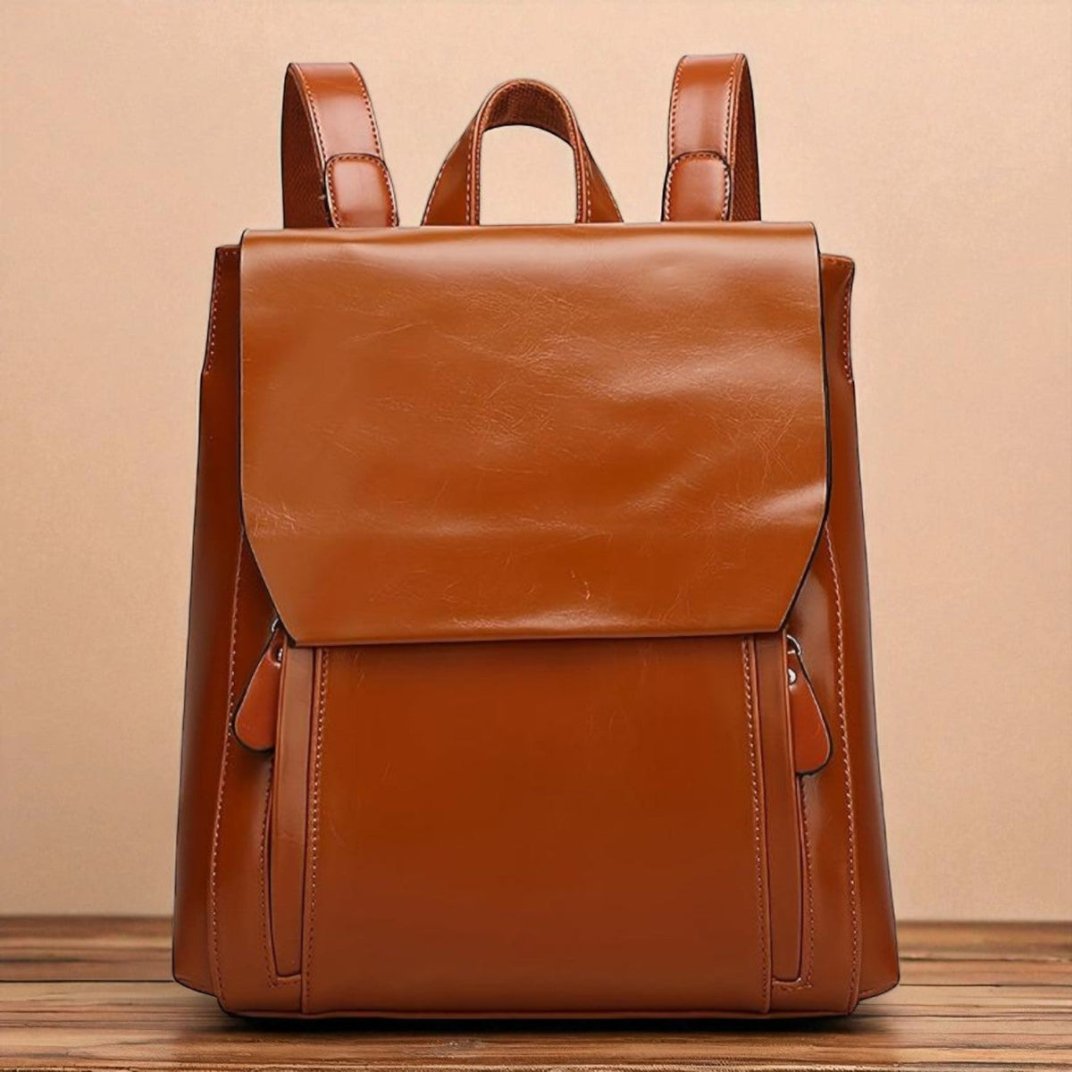 Klara Vintage-Inspired Backpack with Sturdy Design
