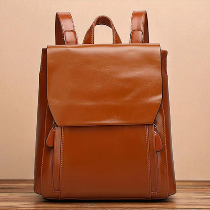 Klara Vintage-Inspired Backpack with Sturdy Design