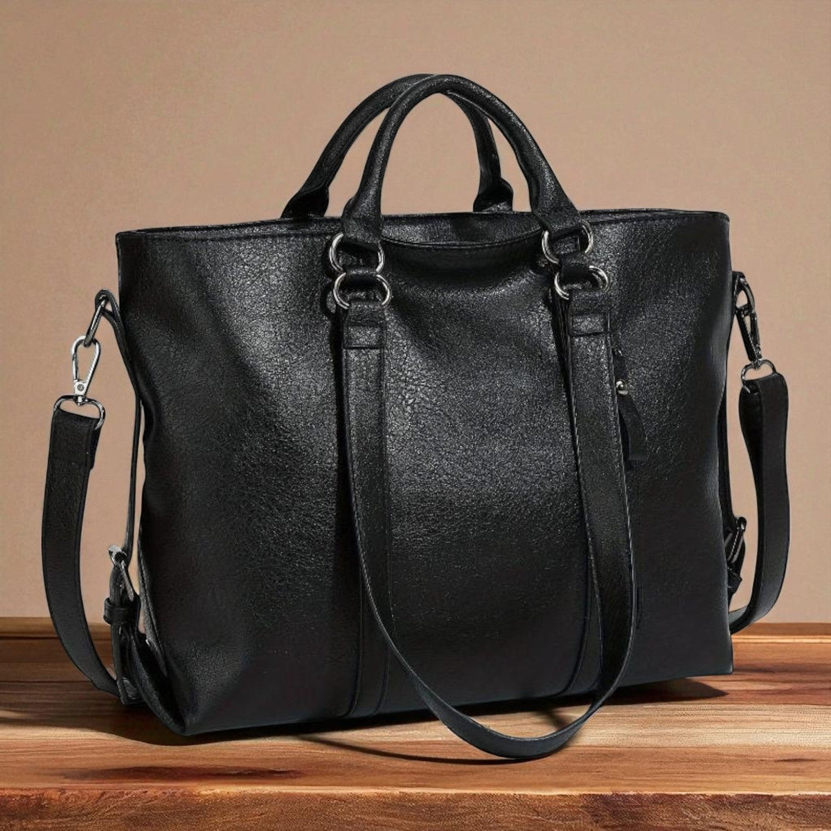 Charlotte Vintage Tote Bag | Timeless Elegance