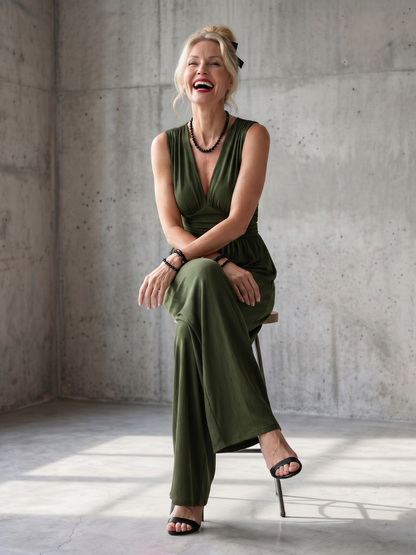 Vincenza | Tailored Wide-Leg Suit