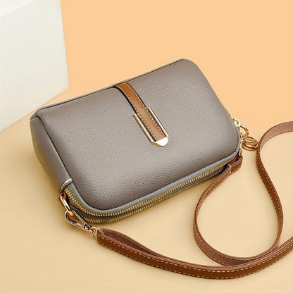 Colorful Mila Lychee Shoulder Bag