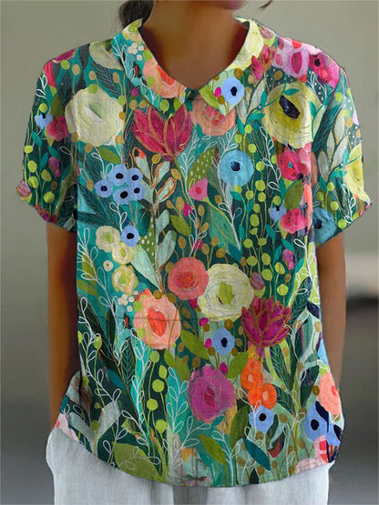 Daisy | Floral Watercolor Tee