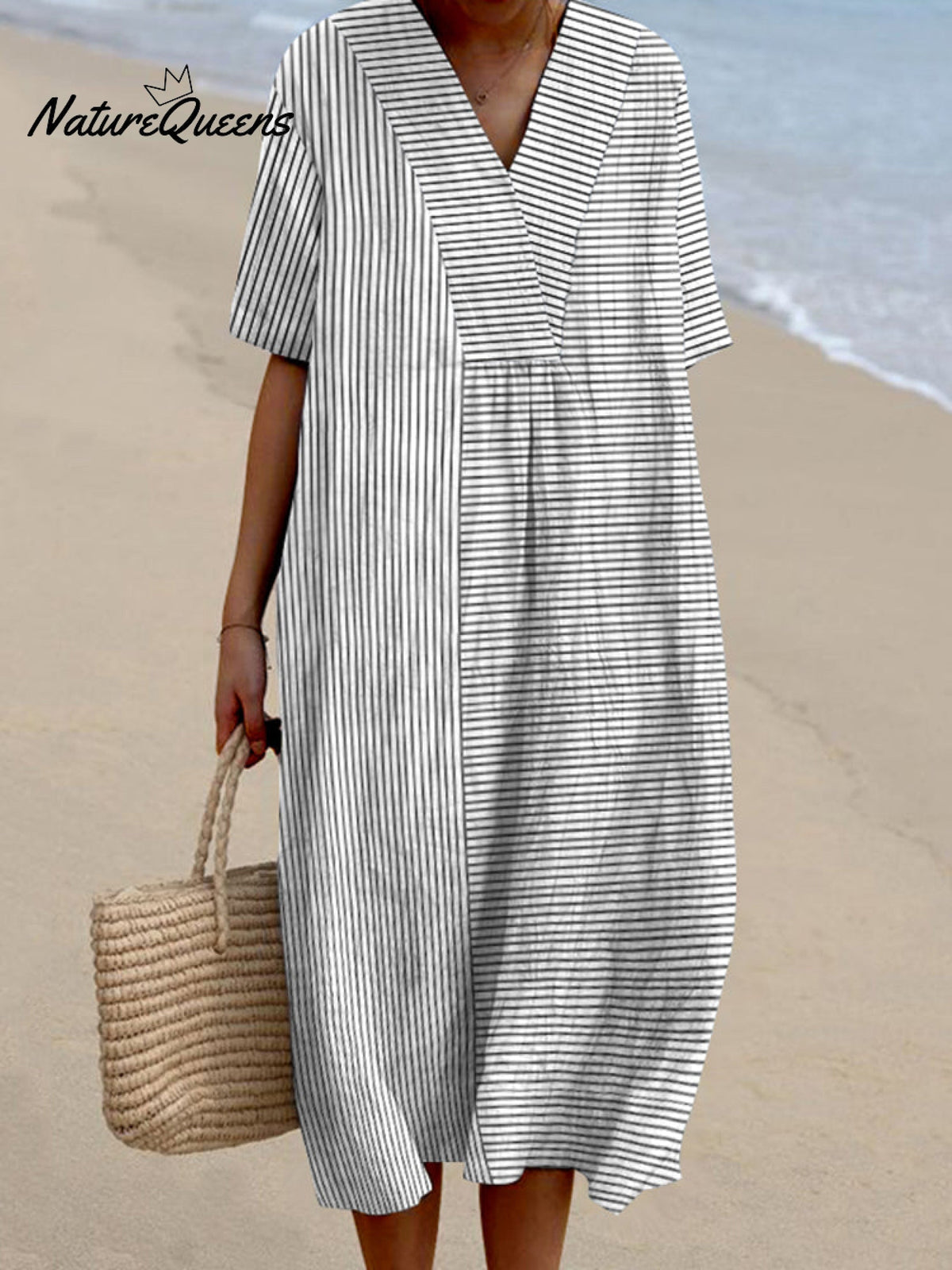 Isa | Striped Dress