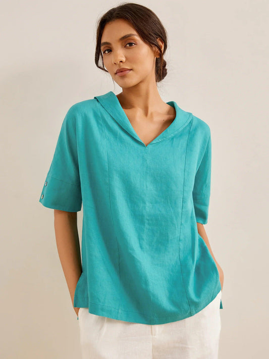 V-Neck Blouse