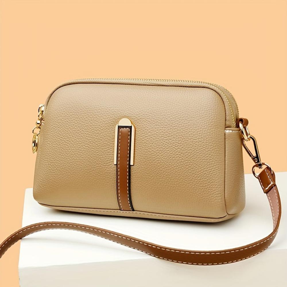 Colorful Mila Lychee Shoulder Bag