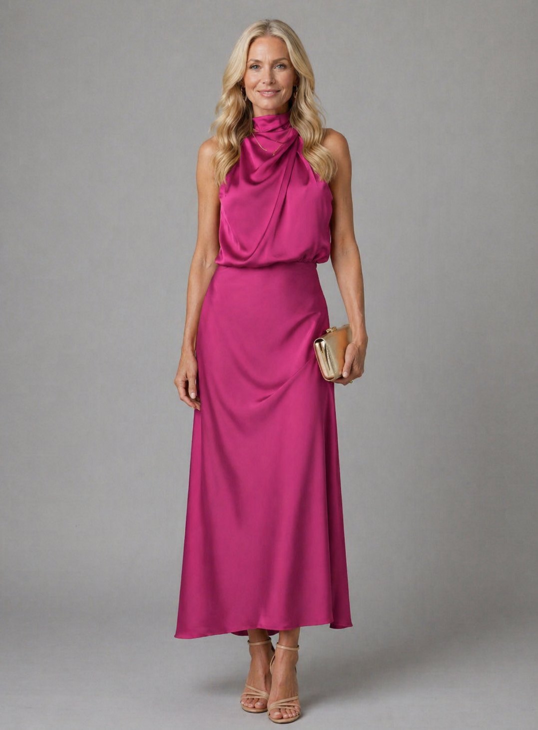 Stella | Draped Dress