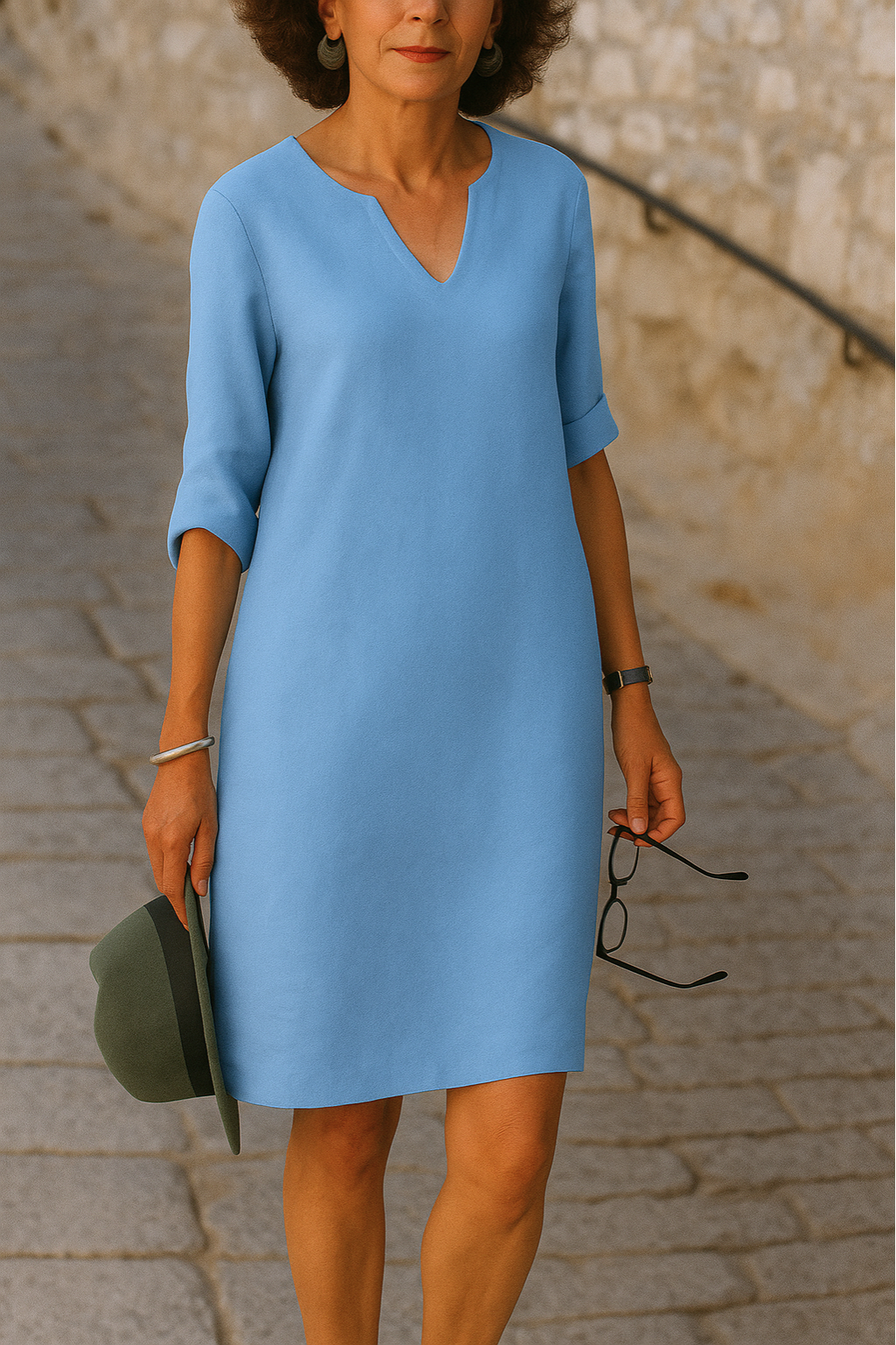 Ria | V-Neck Dress